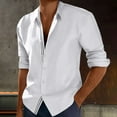 thumbnail image 2 of Summer Casual Men's Long Sleeve Fashion Shirt for Refreshing Style and Comfort in Warm Weather, 2 of 5