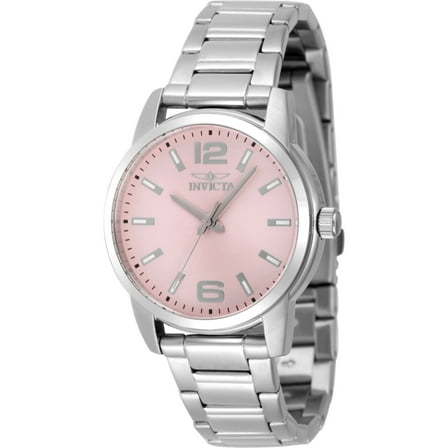 Invicta 48501 Women's Celestial Pink Dial Silver Bracelet Watch