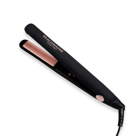Beachwaver Coast Pro Titanium Flat Iron, 1" Plates, Midnight Rose, 1 pc