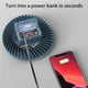 thumbnail image 4 of Billuyoard Ventilador de tienda impermeable multifuncional Luz de camping recargable Luz de puesto de mercado nocturno Lámpara de ventilador de Decoración del hogar Billuyoard HA014222-00, 4 of 6