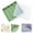 Green, variant on Long Ice Cube Tray with Lid, 4-Cavity Silicone Ice Stick Mold for Water Bottles, Slim Freezer Ice Tray for Drinks, Iced Coffee, Juice, Tumblers and Kitchen Freezer Storage, Aqua