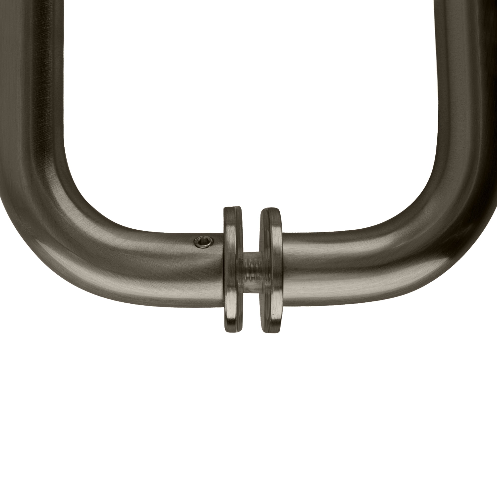 CRL BM6X6ABN Antique Brushed Nickel 6" BM Series Tubular Back-to-Back Pull Handle
