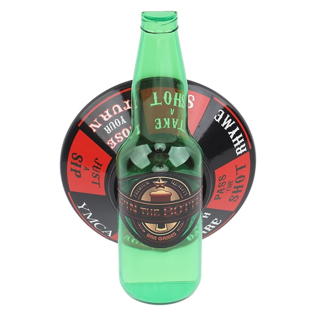 Vertical Rotate Bottle Game, Rotating Bottle Game Classic Prop For Hotels