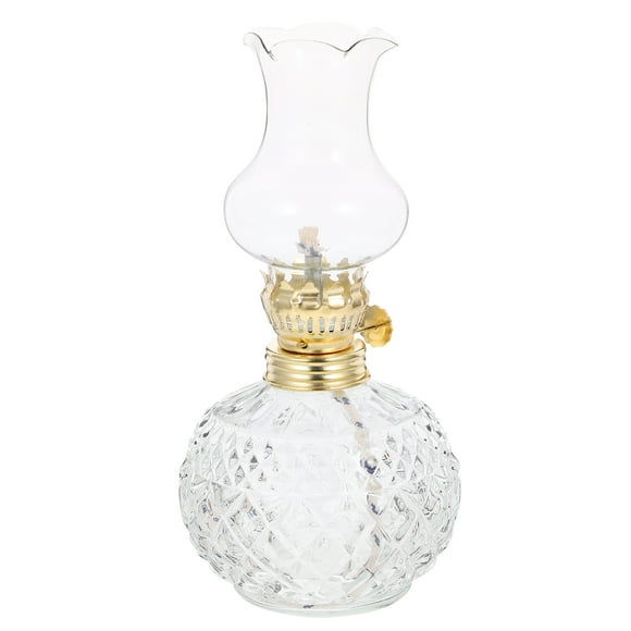 Retro Glass Kerosene Lamp Vintage Kerosene Lamp Portable Oil Lantern for Home