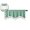 Green, variant on VQPeo Window Valance with Tassel 59 × 15.7inch Window Swag Curtains Kitchen Valances Rod Pocket Short Curtain Window Treatments for Living Room Bedroom Decor