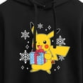 thumbnail image 3 of Pokémon - Pika Presents - Juniors Cropped Pullover Hoodie, 3 of 5