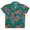 Turquoise, variant on Hawaiian Shirts 47B Boys Allover Flower Beach Aloha Holiday Casual Red S