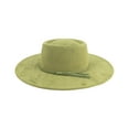 thumbnail image 3 of MOMOJIA Homburg Cowboy Hats Old Fashion Porkpie Hat Stylish Panama Hat Belt Fedoras, 3 of 13