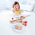 thumbnail image 7 of Hape Cook & Serve Wooden Kitchen Accessory Playset, 13 Pieces, 7 of 7