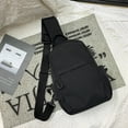 thumbnail image 1 of Up to 65% off Waterproof Strap Bag Crossbody Backpack Men Ladies Strap Backpack Hiking Backpack Multipurpose Messenger Chest Bag Organizers and Storage, 1 of 9