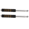 thumbnail image 1 of 2-Pack 130cm Retractable Empty Drum Hammer Set - 304 Stainless Steel Tile Testing Tool with Anti-Drop Rope, Sponge Grip, Reinforced Double Grooves, 19mm Full Core Ball Head for Cement Wall, Floor,, 1 of 6