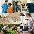 thumbnail image 6 of Emily C Ring Holder Necklace - Stainless Steel Ring Keeper Necklaces - Women & Men Wedding Ring Holder Necklace - Cute Necklace Jewelry for Women, Wife, Nurse, Doctor - Drop Ring Necklace Holder, 6 of 8