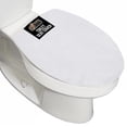 thumbnail image 1 of Funda de asiento para tapa de inodoro GORILLA GRIP, espuma viscoelástica gruesa, blanca, 1 of 9
