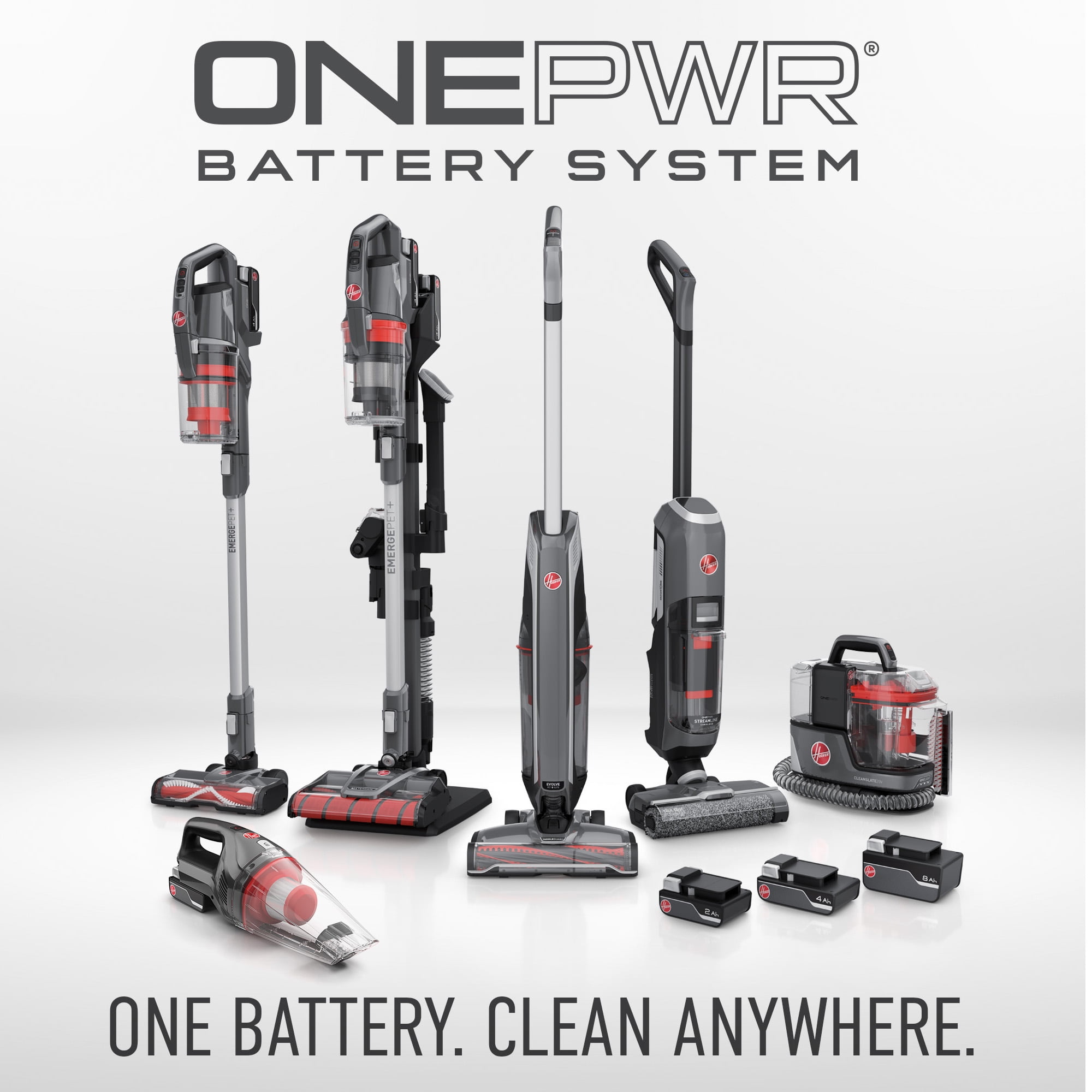 Hoover ONEPWR Emerge Pet, Cordless, Stick Vacuum Cleaner, for Carpet and Hard Floors, Detachable Hand Vacuum, Pet Hair, up to 45 Min. Runtime, for Home Use, BH53602V