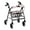 Newt, variant on HELLHERO Retro Rainbow Blossoms Walker Seat Cushion Cover Rollator Seat Covers Fits Rollators Cover Only Easy Fit for Seniors Adult