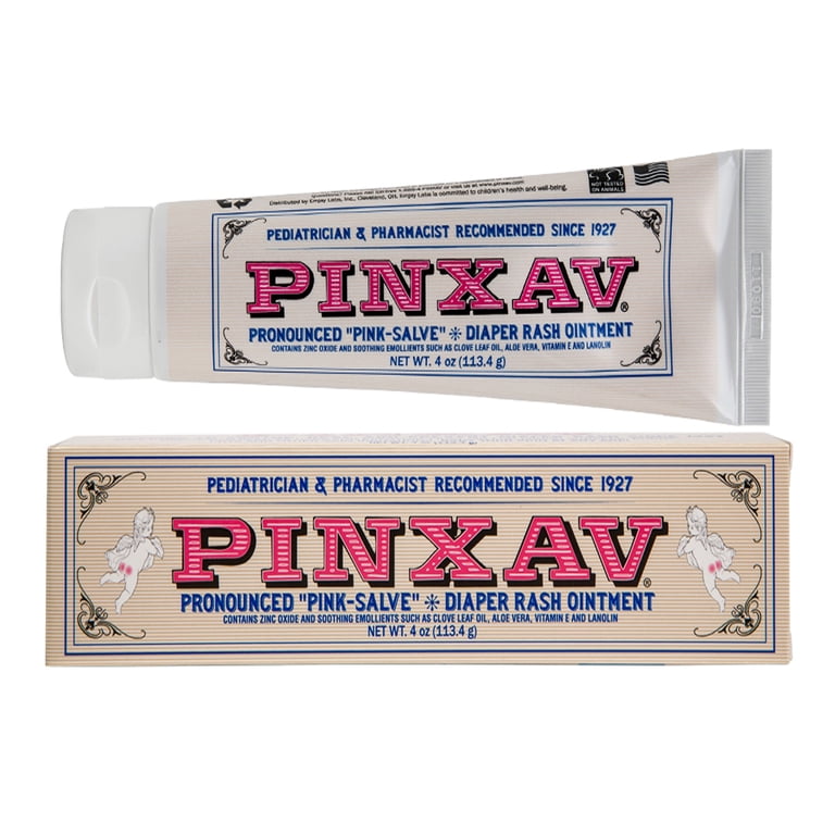 Pinxav Diaper Rash Ointment with Natural Anesthetics, 4 oz photo 1