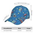 thumbnail image 2 of Sikiie Cartoon Animals 1 Unisex Vintage Washed Unstructured Baseball Cap Soft Cap Adjustable Unisex Baseball Hat Dad Hat, 2 of 6