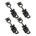 thumbnail image 1 of 4Pcs Toggle Clamps Iron Pull Hasp Hasp Toggle Lock Clamp for Wood Box Case Trunk 180KG, 1 of 7
