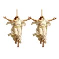 thumbnail image 1 of Visland 2D Acrylic Jesus Christ Ornament Car Rearview Mirror Hanging Decor Auto Interior Religious Gift for Christian Retro Faith Accessories, 1 of 8