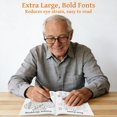 thumbnail image 2 of Paquete de 6 Libros de Sopa de Letras Elfew con Letra Grande 26.5x19 cm, 2 of 9