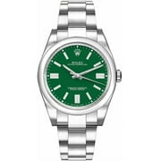 Rolex Unisex Stainless Steel Midsize Wristwatch, Green