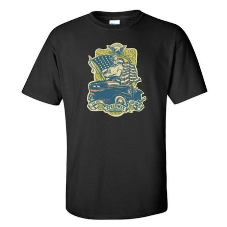 Gusta Shirt - Speedway Guest Artist James Owen '32 Tudor 65th Anniversary T-Shirt