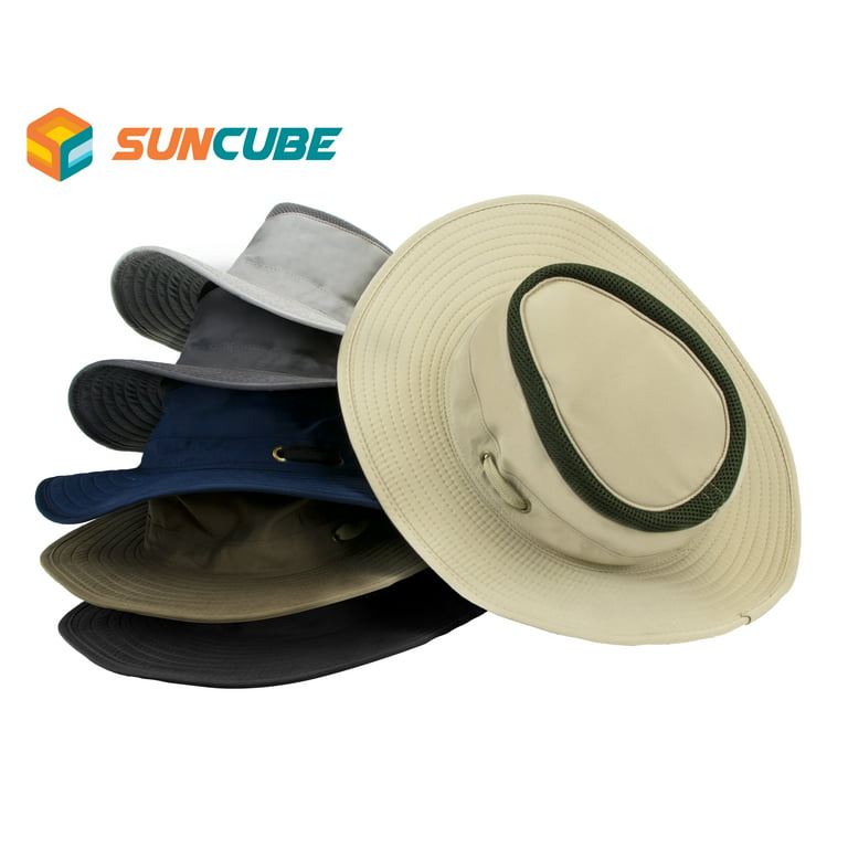 Unisex High Quality 15cm Big Wide Brim Men's Fishing Hat Solid Color  Waterproof Sun Hats Summer Women Beach Cap Men's Panama Hat - Bucket Hats -  AliExpress