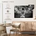 thumbnail image 5 of Elephant Stock Baseball Player Wall Art - Horizontal Canvas Wall Art - Living Room Wall Decor - Sports Canvas - Gray And White Decor - 12" x 8", 5 of 8