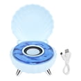 thumbnail image 2 of Altavoces Pequeños Inalámbrico, Altavoz Estéreo único Con Forma De Concha Marina Con Luz Nocturna Colorida, Efecto De Sonido De Surf En El Mar, Para Decoración De, 2 of 7