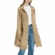 thumbnail image 4 of Chaqueta impermeable impermeable a prueba de viento de longitud media con cremallera impermeable y capucha para mujer, 4 of 6