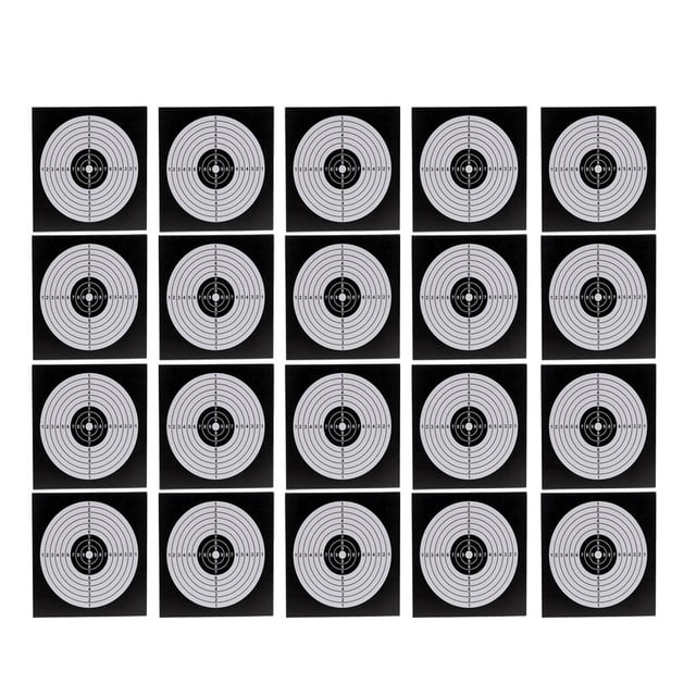 20pcs Objetivos de Papel de Tiro con Juguete de Puntaje Divertido para Niños Adulots re Sunnimix Tiro al blanco de papel de tiro con arco