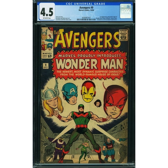 Avengers #9 - CGC 4.5 Comic Book