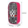 thumbnail image 3 of WWE Pencil Case, Durable Pencil Pouch with Big Capacity, Minimalist Portable Stationery Bag, Aesthetic Zipper Pencil Box, 3 of 8
