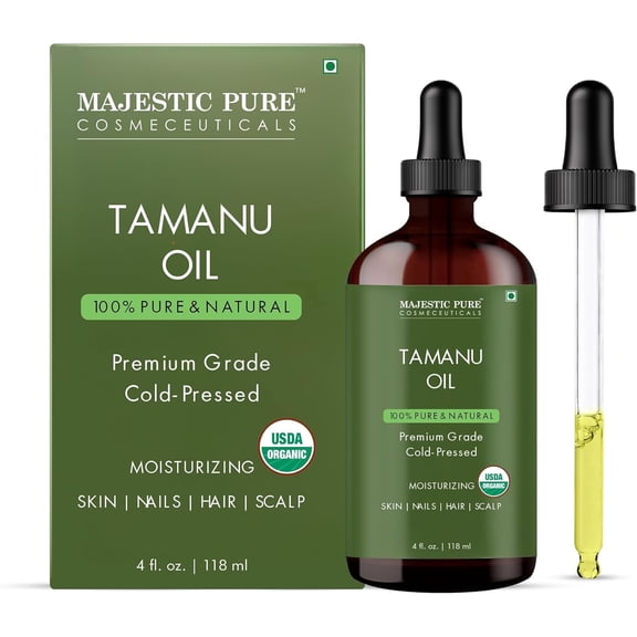 Majestic Pure Tamanu Carrier Oil 4 Fl Oz