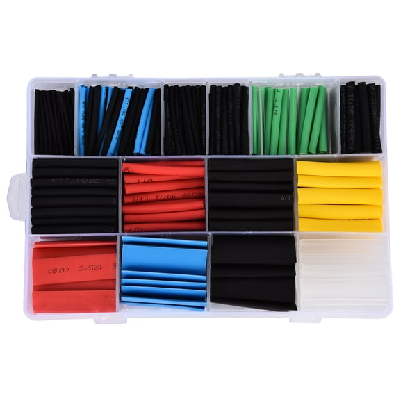 Heat Shrink Tubing Kit, 580Pcs Electric Connection Tubes for Cable Bundling for Solder Joint
