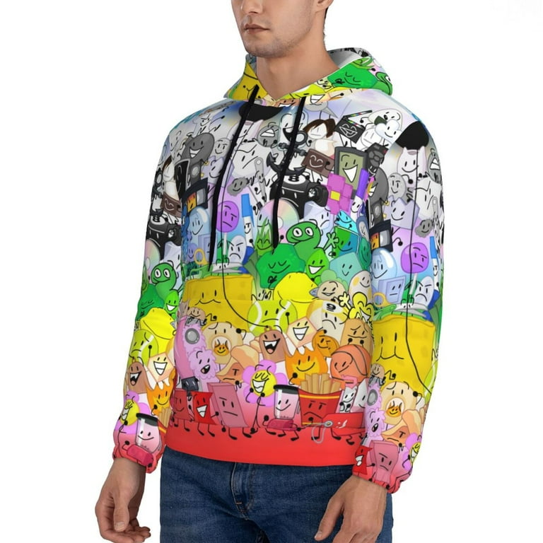 Unisex Adult Game BFDI Battle For Dream Island Pullover Hoodie