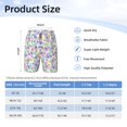 thumbnail image 4 of Cauagu Butterflies on Polka Dots Print Swim Trunks for Men,Youth Boys Swim Shorts Compression Liner Beach Shorts Boys' Swimming Shorts 7-20 Years Bathing Suit-Small, 4 of 7
