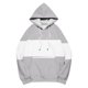 thumbnail image 4 of Ailaofu Women's Long sleeves Color Block Hoodie Tops Cute Casual Drawstring Loose Lightweight Pullover, 4 of 5