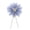 Blue, variant on Crystal Flower Artistic Applique for Hair Clip Clothes Hat Sewing Brooch Scarf Wedding Dress Decors Accessories