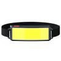 Linterna LED COB para faros USB, 3 modos, para viajes al aire libre, Camping, senderismo