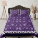 thumbnail image 1 of Juego de Funda Nórdica Bandana Morada, Estética Decoración de Habitación Juego de Cama Full, King,, 1 of 4