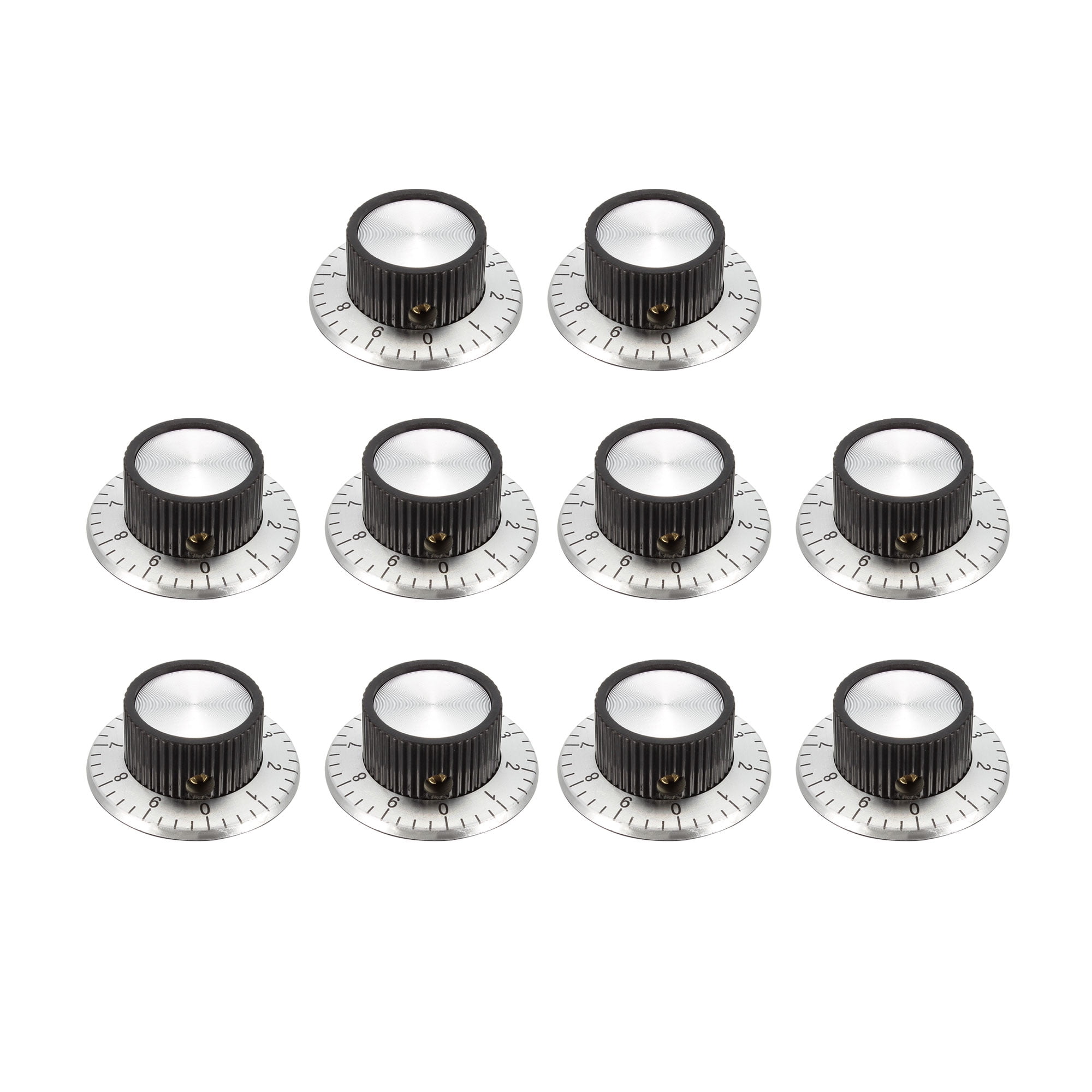 10 Pcs Speaker Control Knob Power Amplifier Knob 36x15mm Digital Knob