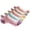 Pink mixed, variant on 5 Pairs Breathable Athletic Socks Sports Socks Trainer Sock Short Sock for Woman