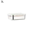 thumbnail image 2 of Reheyre Leak-Proof Stainless Steel Bento Box - Rectangle Lunch Container (3/4/7/10/12L), 2 of 7