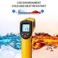 thumbnail image 4 of Non-Contact Infrared Thermometer for Industrial Use with LCD Display and -50 to 400°C Range, 4 of 6
