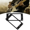 thumbnail image 4 of Electric Guitar Pickup Frame, Shiny Finish 2 Pcs Humbucker Pickup Cover  For Decoration Black, 4 of 8