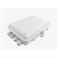 thumbnail image 4 of Nap Box Fiber Optic Splitter Box PLC Outdoor Indoor Fiber Optic Terminal Box PLC Distribution Box 12 Core FTTH Box,1 * Nap Box Fiber Optic Splitter box,White, 4 of 6