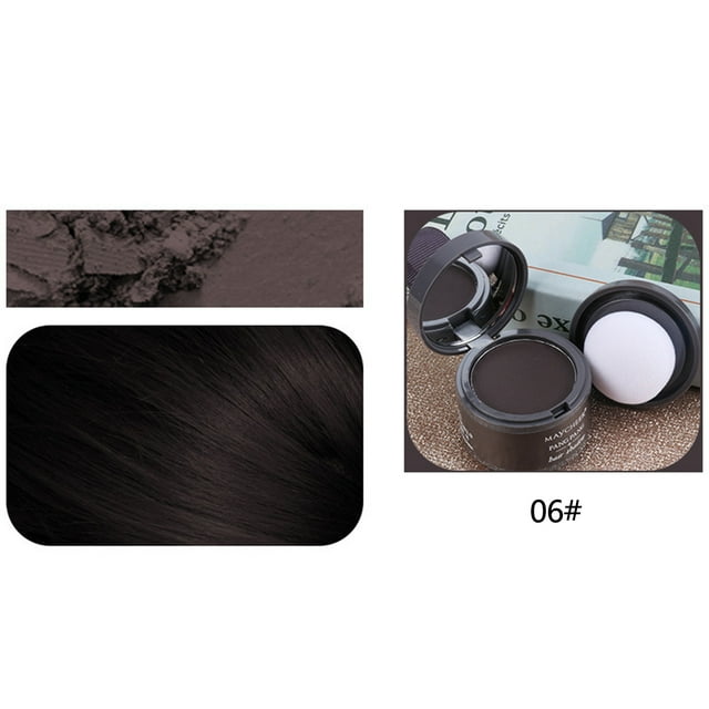 MAYCHEER Hairline-Powder Shadow-Powder Filling Forehead Hairline Repairing Artifact 3089 06#dark chestnut
