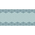thumbnail image 4 of Morrocan Piggy Bank, Modern Design Eastern Style Forms Ivy Frame Like in 2 Different Colors, Ceramic Coin Bank Money Box for Cash Saving, 3.6" X 3.2", Pale Turquoise, by Ambesonne, 4 of 4