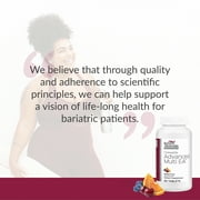 Bariatric Advantage Chewable Advanced Multi EA - High Potency Daily Multivitamin with Iron for Bariatric Surgery Patients - Mixed Fruit Flavor - 60 Count